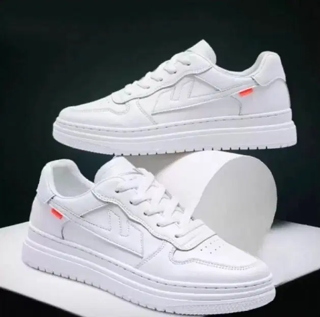 PVC Casual Shoes for Men, White (6)