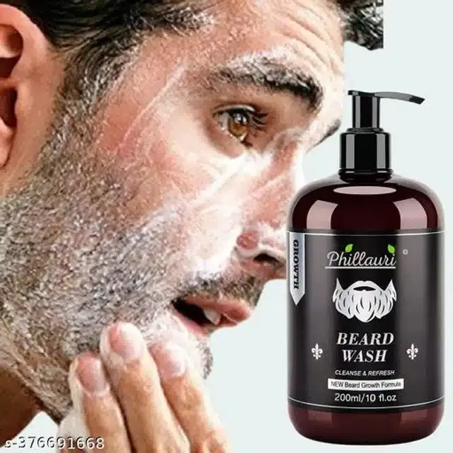 Phillauri Foaming Beard Wash, 200 ml