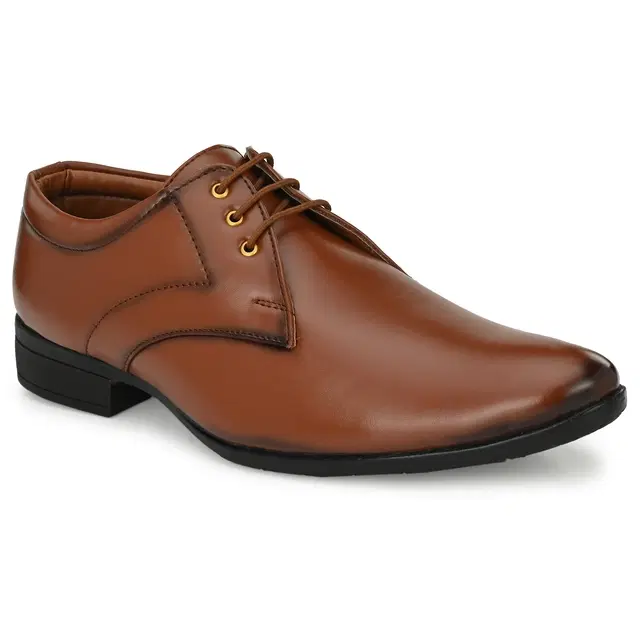 Formal Shoes for Men (Tan, 7)