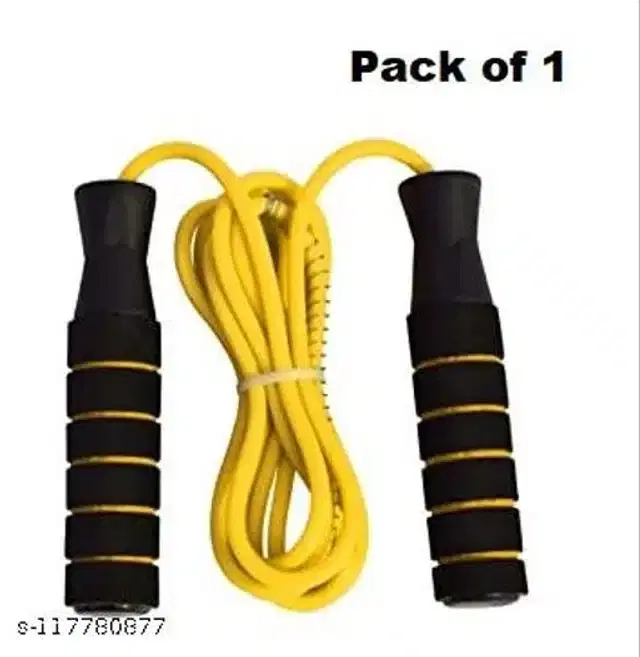 Foam Grip Skipping Rope, Yellow
