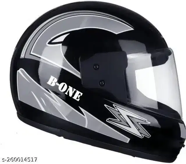 Full Face Helmet For Men & Women, Black