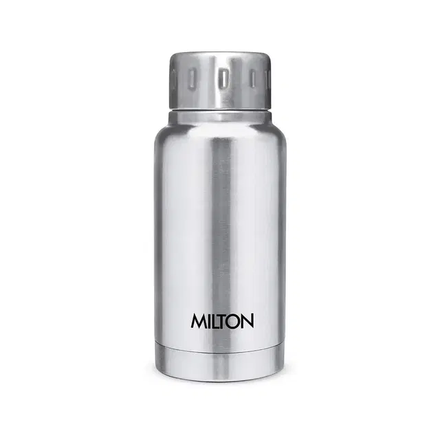 Milton Elfin 160 Thermosteel Water Bottle 160 ml, Silver