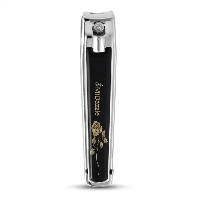 MiDazzle Nail Clipper, Black, Pack of 1