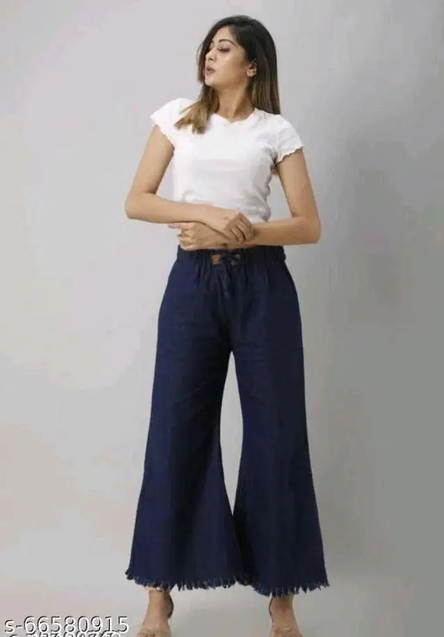 Denim Jeans for Women (Blue, 30)