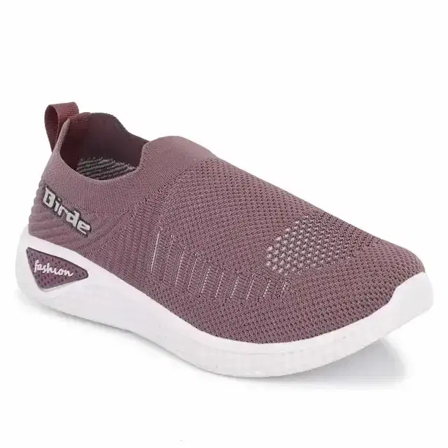 Birde Lightweight Sports Shoes For Womens (Pink, 4) (BRD-661)
