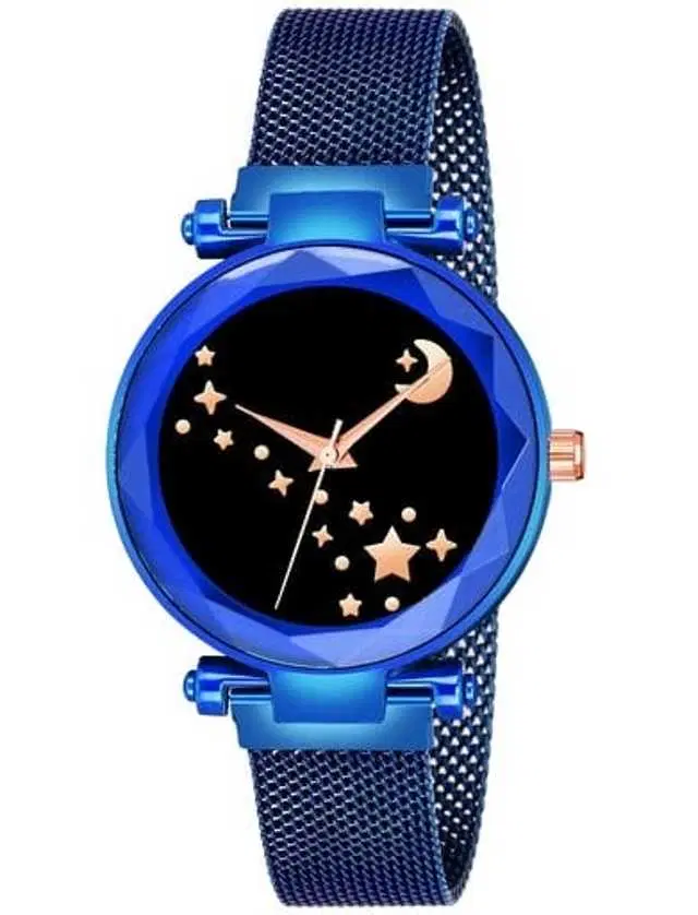 Analog Watch For Womens (Blue) (WS-147)