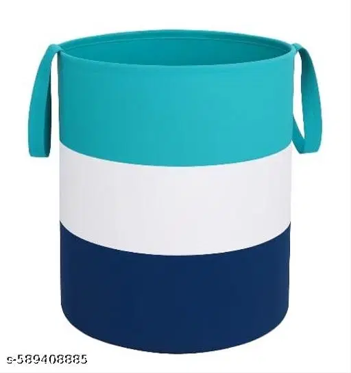 Non-woven Laundry Basket, Gray ,  (Pack Of 1)