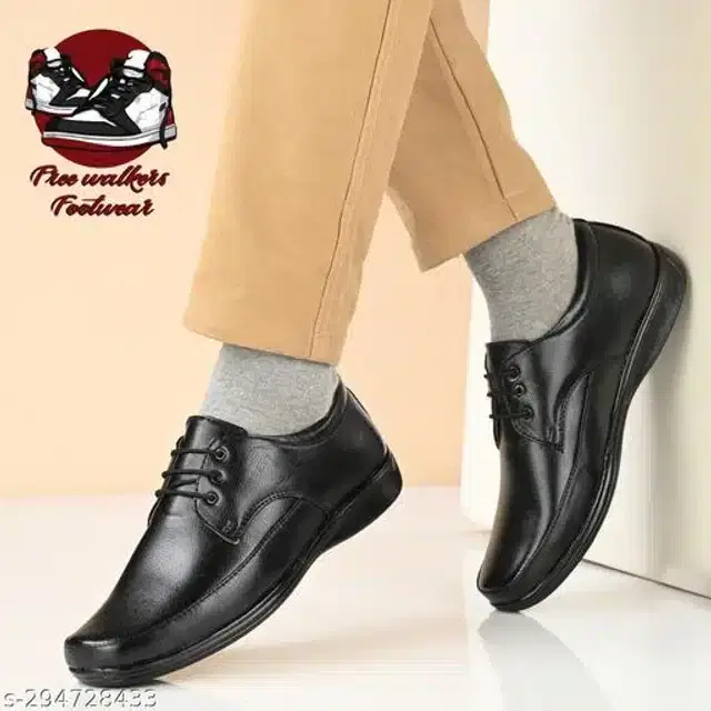 Formal Shoes for Men (Black, 9)