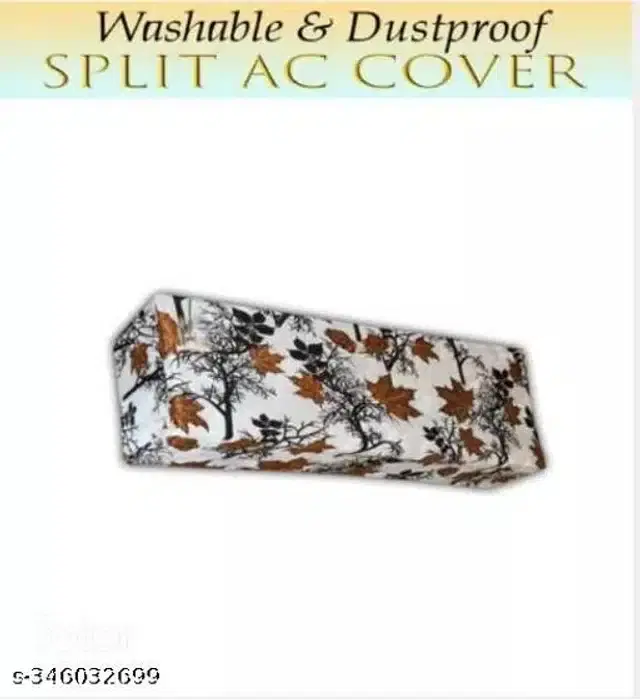 Fabric 2 Ton AC Cover, Multicolor