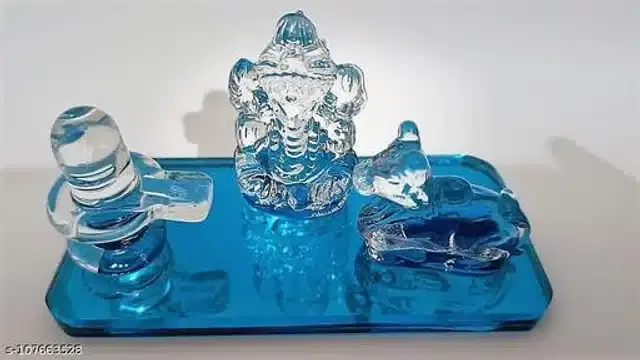 Crystal Decoration Showpieces, Blue