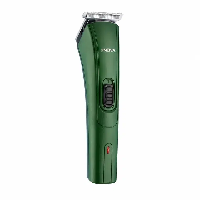 NOVA NHT 1039/03 USB Trimmer 45 min  Runtime 5 Length Settings [Green]