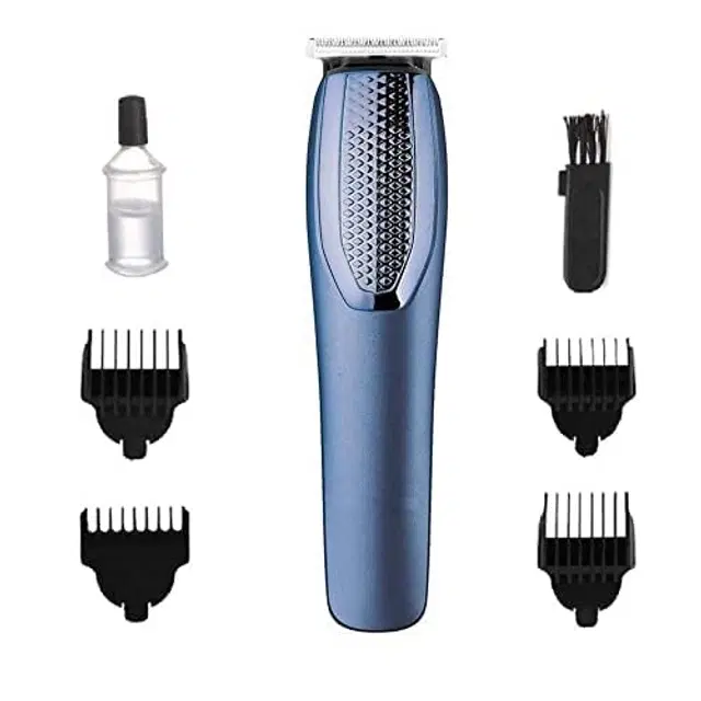 ABS Plastic Rechargeable Trimmer for Men, Navy Blue