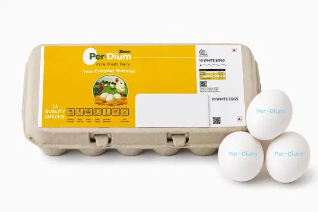 Zeggss White Eggs 10 pcs