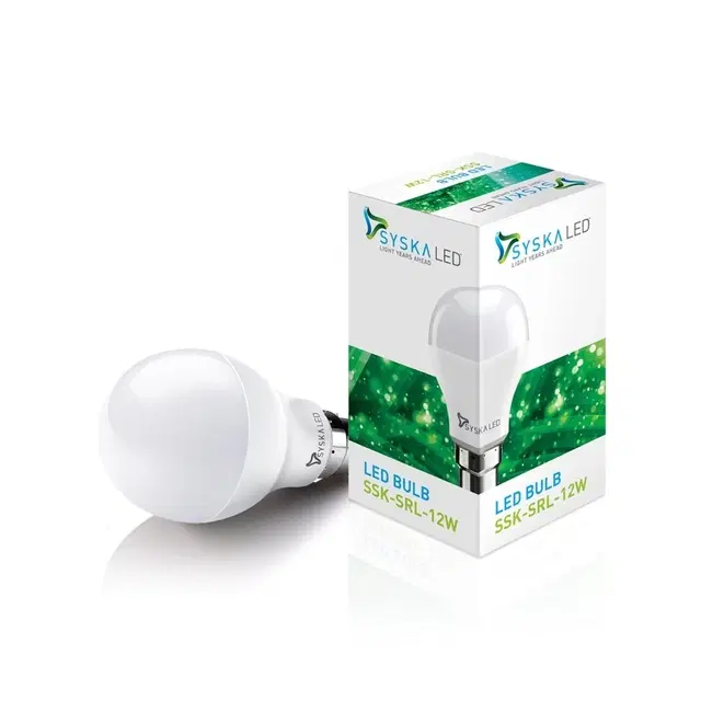 Syska 12 W Standard B22 LED Bulb