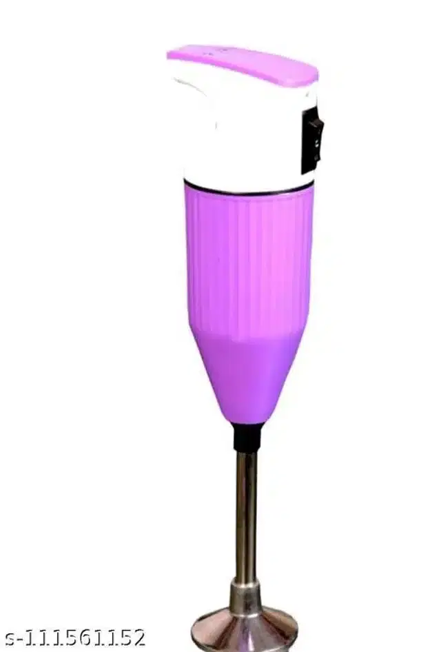 Electric Blender, Purple & White