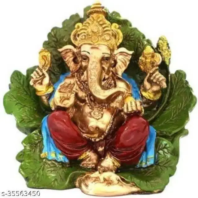 Lord Ganesha Showpiece, Multicolor