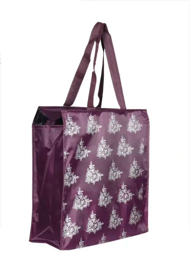 Canvas Hand Carry Bag, Purple