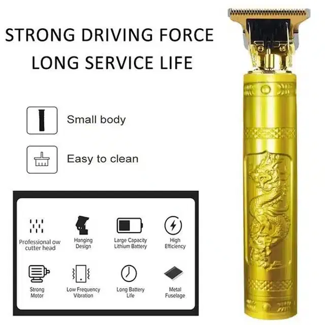 Professional Hair Trimmer for Men, Gold
