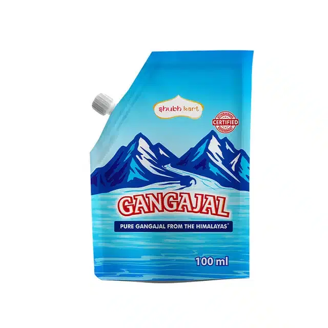 Shubhkart Gangajal - 100 ml Pouch
