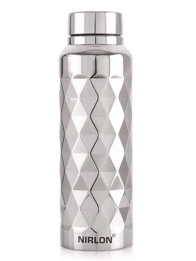 Stainless Steel Water Bottle, Silver, 1000 ml