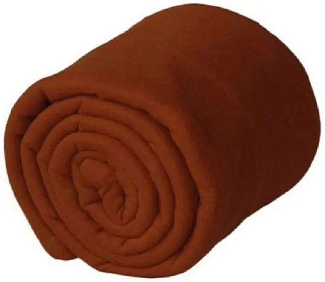 Fleece Blanket, Orange, 60x90 Inches