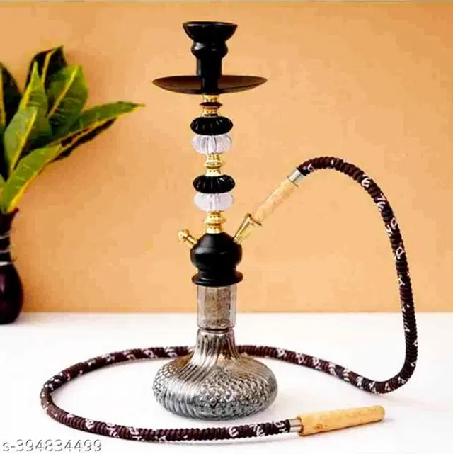 Aluminium Flavour Hookah Pot, Black