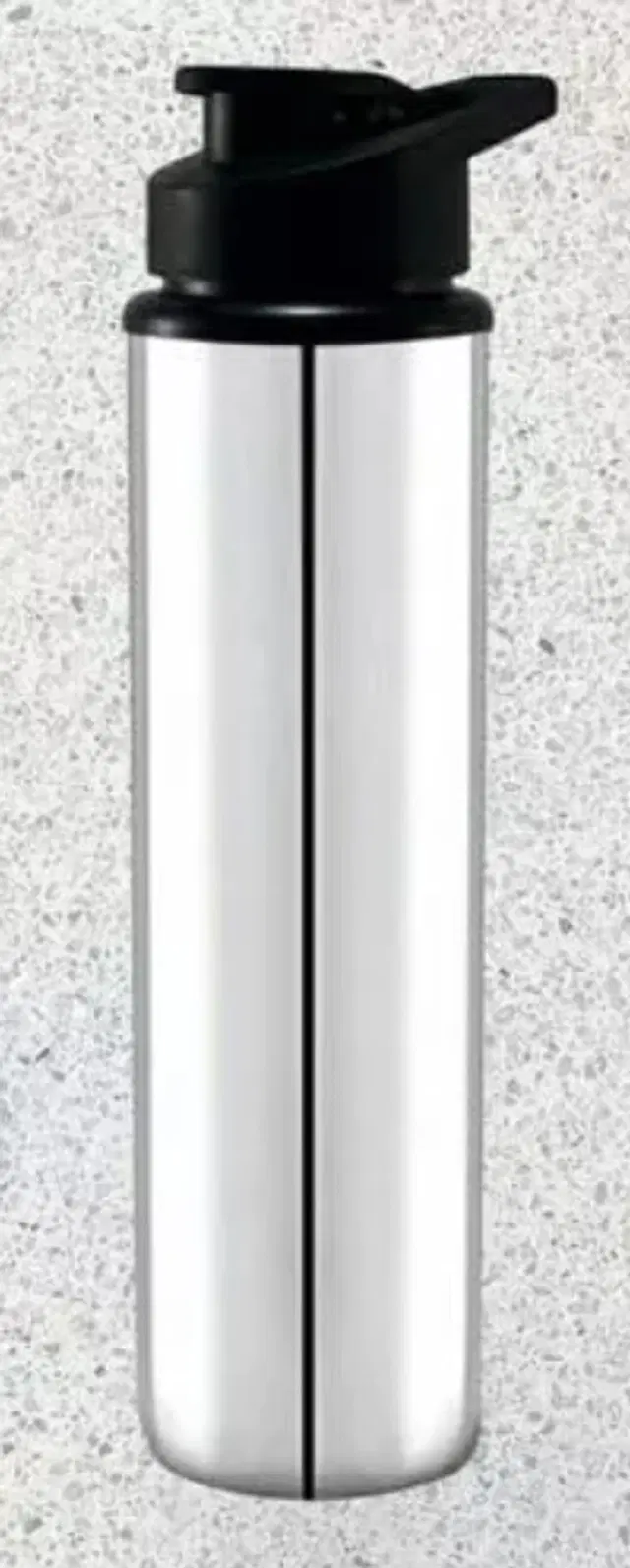 Stainless Steel Water Bottle, Silver, 900 ml