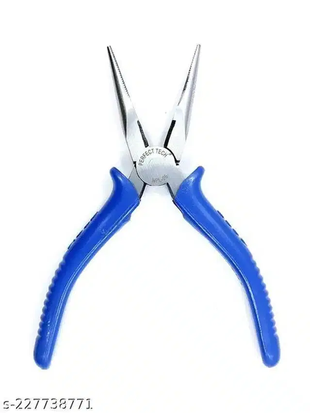 Combination Long Nose Plier, Blue