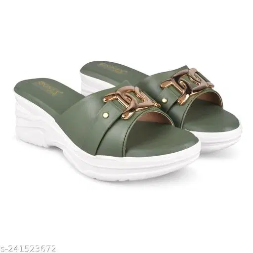 Heels for Women, Green (3)