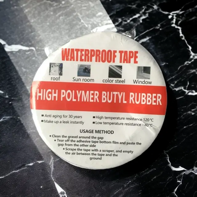 Aluminium Single Sided Self Adhesive Tape, Silver, 5 m