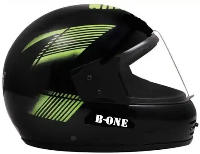 Full Face Bike Helmet for Men & Women, Black, M