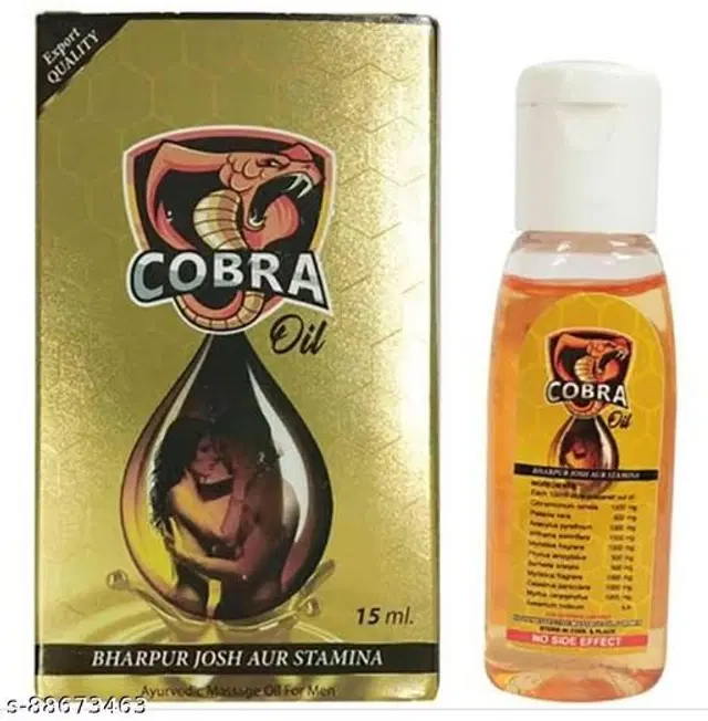 Dr Chopra Cobra Oil 15 Ml, Pack Of 1