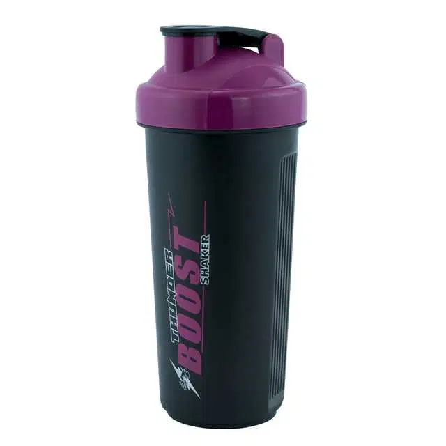 Trueware Thunder Boost Shaker With Photo Box & PP Blender, Purple, 750 ml, TB-16