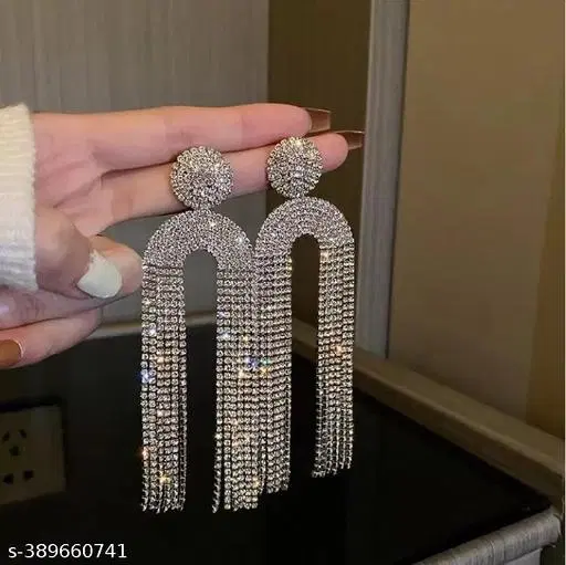 AD Stone Bridal Earring