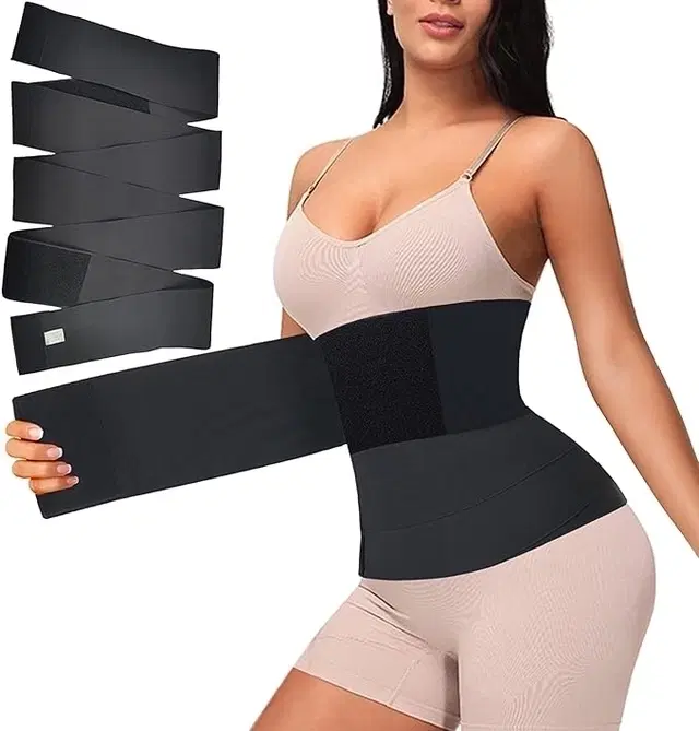 Waist Belt Elastic Body Shaper & Tummy Wrap for Weight Loss, Belly Fat Reduction & Post-Delivery Support (Pack of 1)