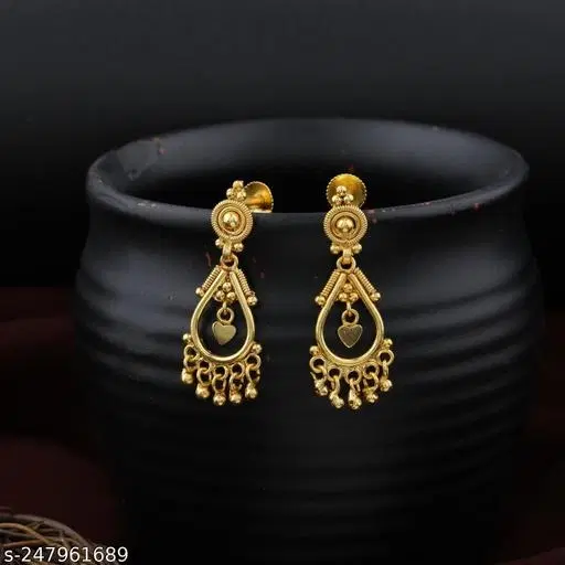 Gold Plated Earring/Stud For Women'S/Girls