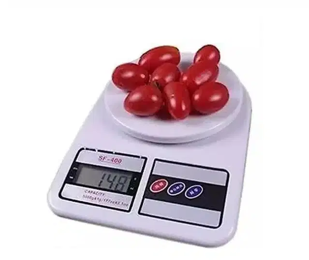 Multi Purpose Digital Kitchen Scales, White