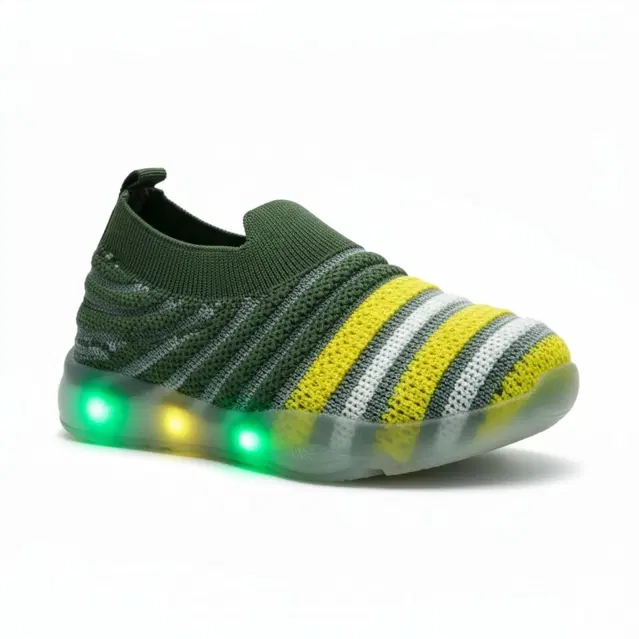 Casual Shoes for Boys (Green, 0-3 M)