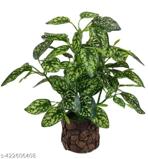 Plastic Artificial Flower With Pot,Multicolour