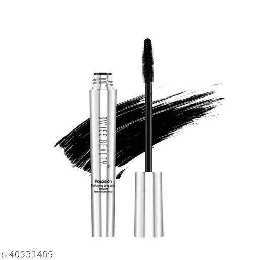 Swiss Beauty Precision Thickening Long Lash Mascara Black