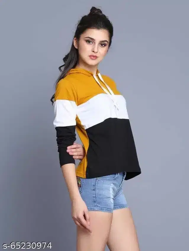Full Sleeves Sweatshirts for Women (Multicolor, S)