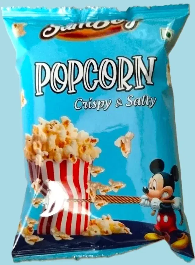 Samboy Popcorn Plain Salted 12X27 g - Pack of 12