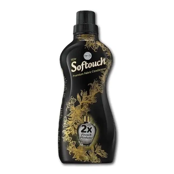 Softouch Fabric conditioner Black (French Perfume) 210 ml