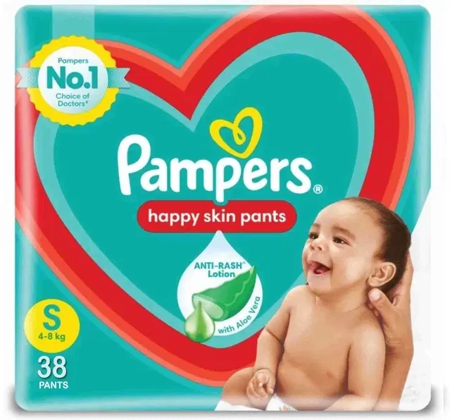 Pampers Diaper Pants - S (38 Pc)