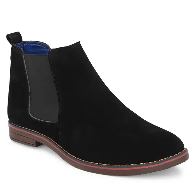 Boots for Men (Black, 6)