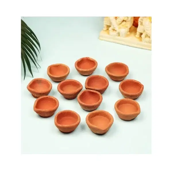 Diacraft Mitti Diya Pack Of 12