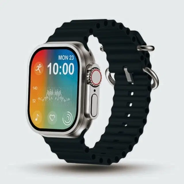 Smartwatch for Men & Women, Black