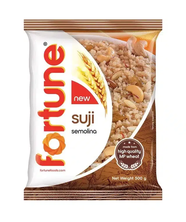 Fortune Suji Semolina 500 gm Pack