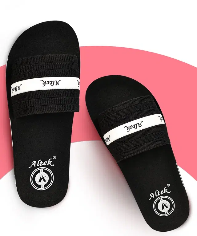 Sliders for Men, Black (7)