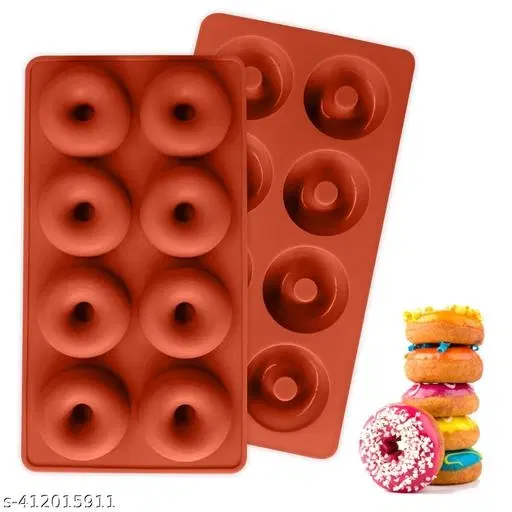 Silicone Baking MoaldS,  (Orange)